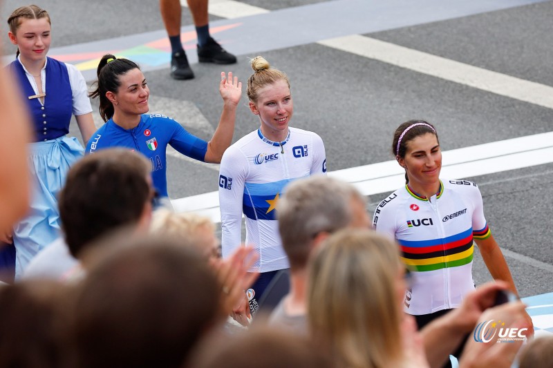 European Championships Munich 2022 - 2022 UEC Road Elite European Championships - Women's Road Race - 21/08/2022 - Lorena Wiebes (NED) - photo Luca Bettini/UEC/SprintCyclingAgency?2022
